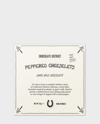 Peppered Cheeselets Dark-Milk Chocolate