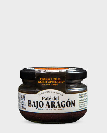 Black Olive Pate del Bajo Aragon 100g