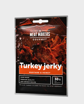 Gourmet Turkey Jerky Mustard & Honey 30G