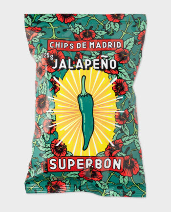 Superbon Crisps Jalapeno - 125g